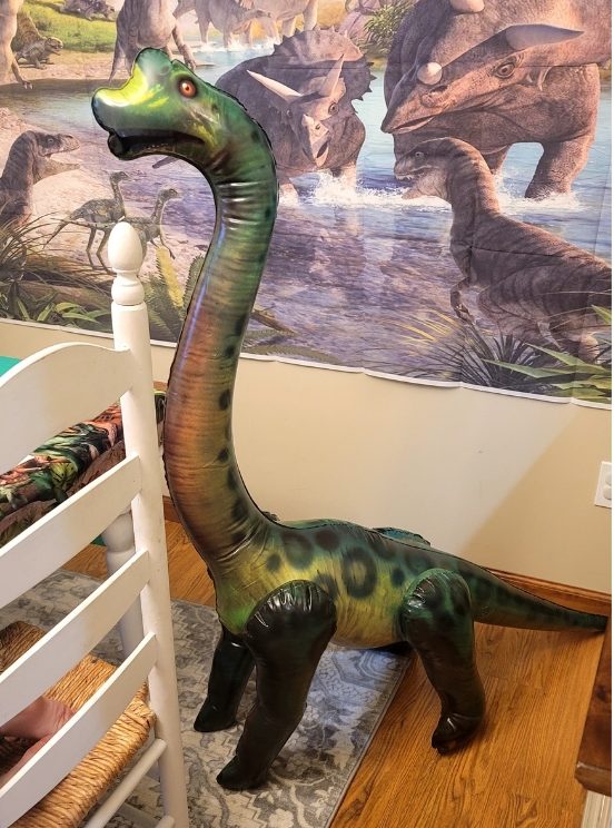 inflatable brachiosaurus